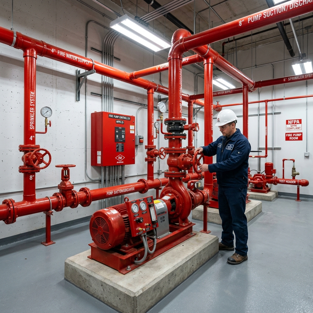 ระบบดับเพลิงมาตรฐาน (Fire Protection System)