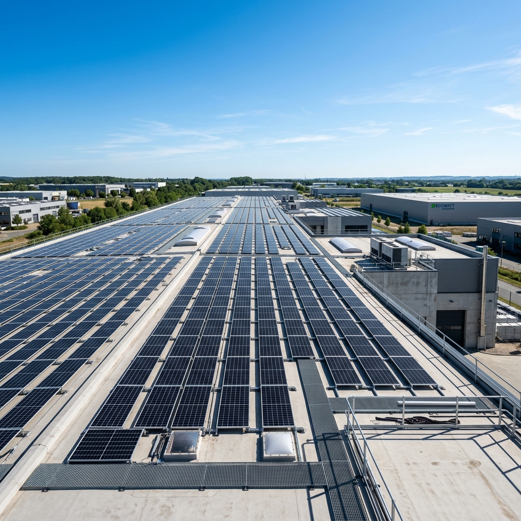 ระบบโซล่าเซลล์ระดับอุตสาหกรรม (Industrial Solar Rooftop)