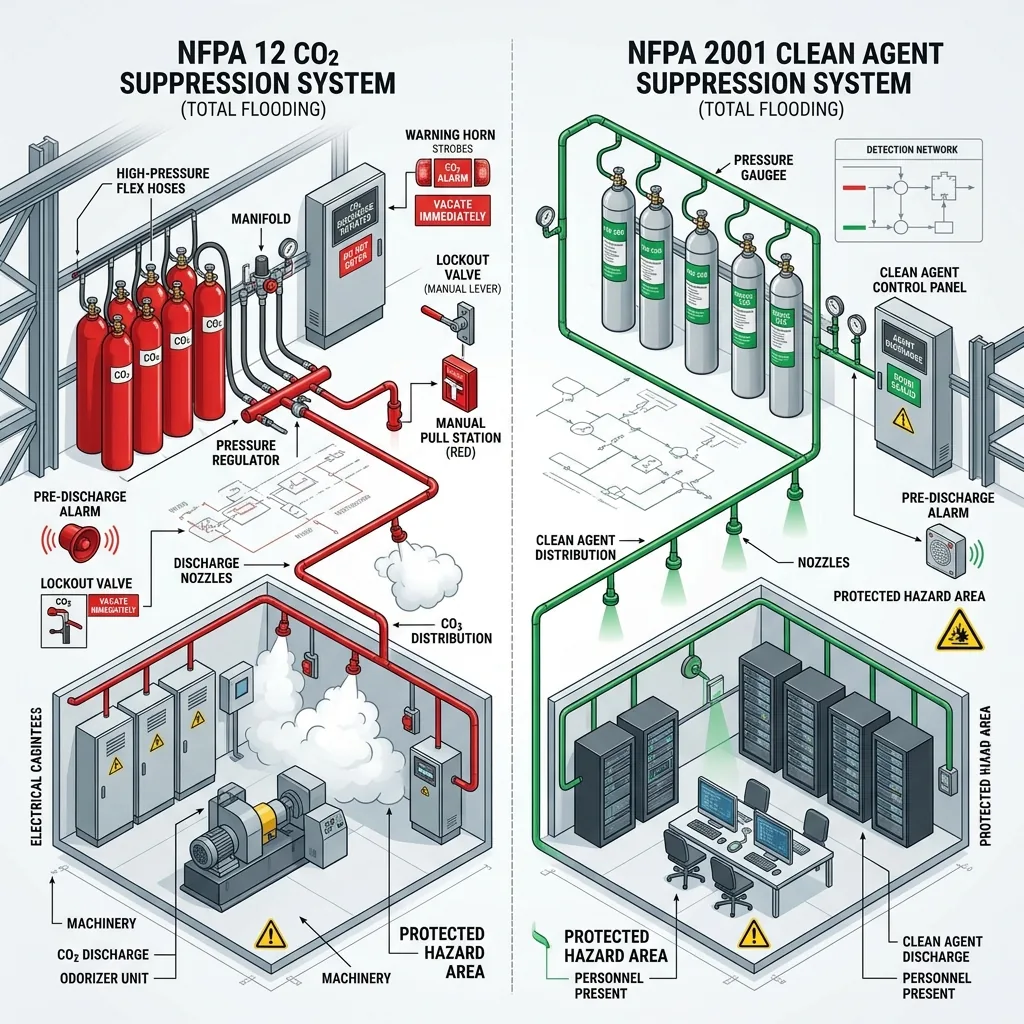 เปรียบเทียบระบบ CO2 vs สารสะอาด