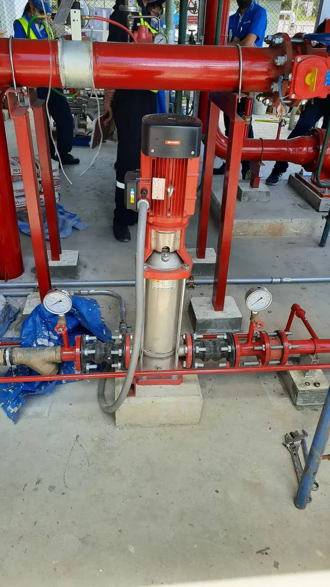 Jockey Pump ปั๊มรักษาแรงดันในระบบท่อดับเพลิง