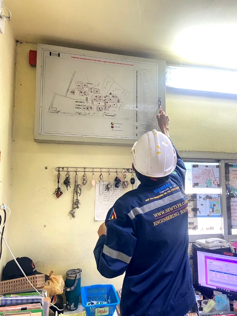 รับผลิตประกอบ ตู้กราฟฟิก (Graphic Annunciator Panel)