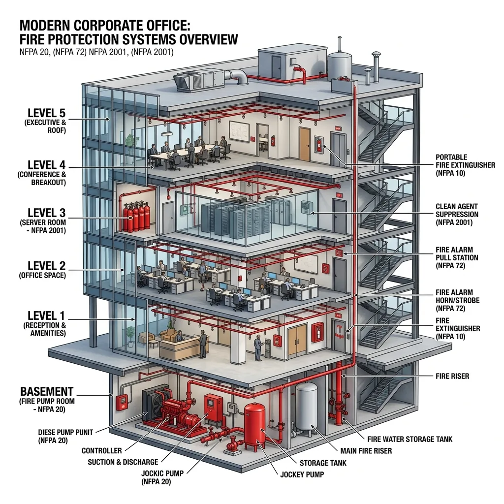 คู่มือมาตรฐาน NFPA ในงานดับเพลิงและความปลอดภัยอาคาร